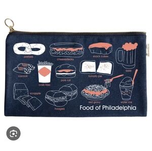 Philadelphia Foodie Slim Pouch Bag
